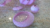 Pink Seaform 7 Pc Glass Nest Sculpture Set 1995 22 in Sculpture by Dale Chihuly - 5
