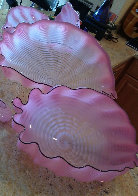 Pink Seaform 7 Pc Glass Sculpture Set 1995 Sculpture by Dale Chihuly - 7