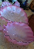 Pink Seaform 7 Pc Glass Nest Sculpture Set 1995 22 in Sculpture by Dale Chihuly - 7