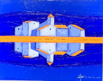 Recto Verso 2002 39x47 Original Painting - Didier Chretien Recto Verso 2002 39x47 Original Painting - Didier Chretien