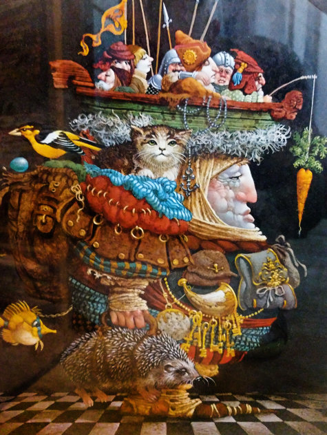 Burden of the Responsible Man 1990 Limited Edition Print by James Christensen