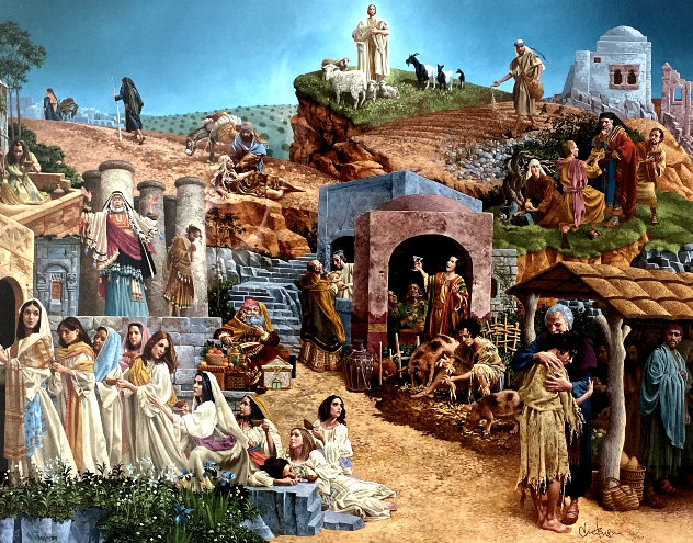 Parable Of The Ten Virgins 1999 Limited Edition Print by James Christensen