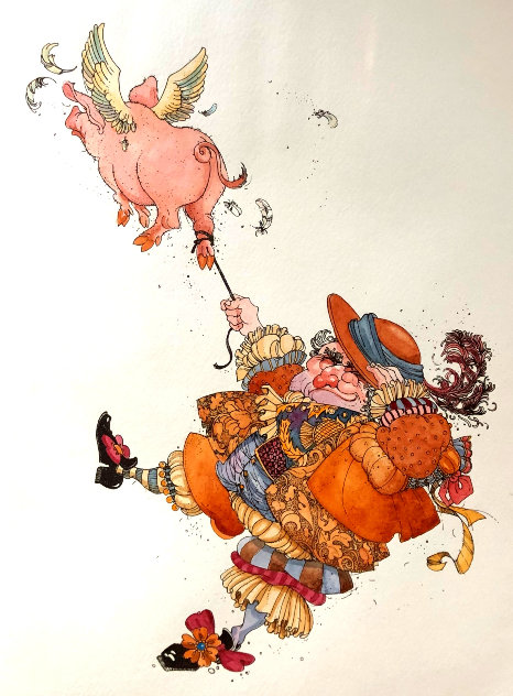 Diggery Diggery 1990 Limited Edition Print by James Christensen
