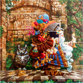 Oldest Professor 1996 Limited Edition Print - James Christensen Oldest Professor 1996 Limited Edition Print - James Christensen