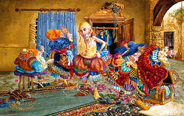 Getting It Right 1993 Limited Edition Print - James Christensen Getting It Right 1993 Limited Edition Print - James Christensen