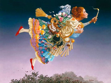 Responsible Woman 1992 Limited Edition Print - James Christensen Responsible Woman 1992 Limited Edition Print - James Christensen