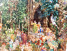 Court of the Faeries 1996 - Huge Limited Edition Print by James Christensen - 3