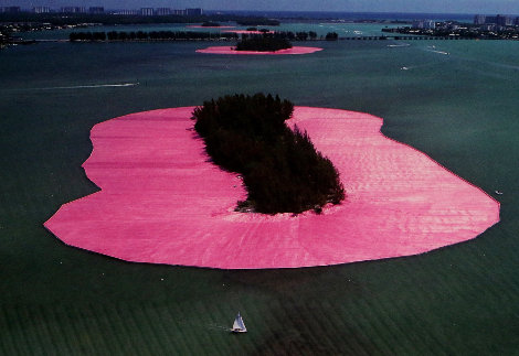 Surrounded Islands, Biscayne Bay, Greater Miami, Florida 1980 Photography - Javacheff Christo