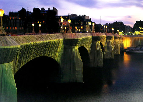 Pont-Neuf Wrapped, Paris 1975 Photography - Javacheff Christo