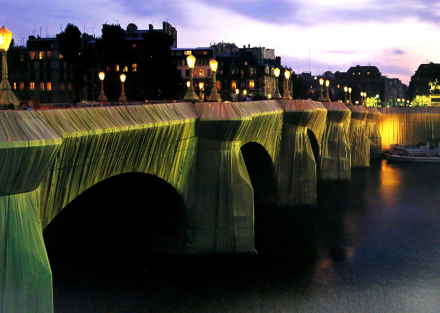 Pont-Neuf Wrapped, Paris 1975 Photography by Javacheff Christo