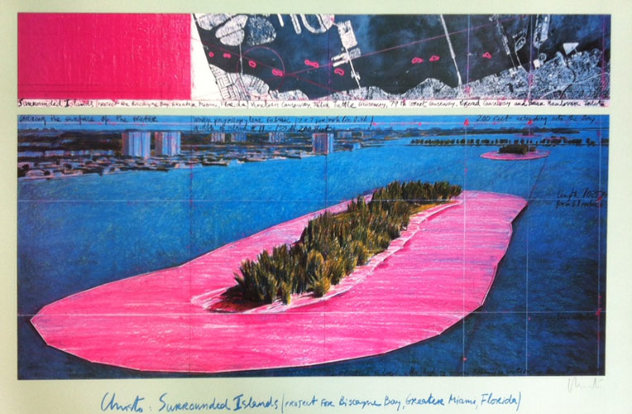 Surrounded Islands, Project for Miami, Florida Limited Edition Print by Javacheff Christo