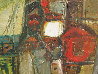 Abstract  (Figure) 1968 20x22 Original Painting by Lau Chun - 3