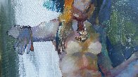 Untitled Nude 1974 36x36 Original Painting by Lau Chun - 3 Untitled Nude 1974 36x36 Original Painting by Lau Chun - 3