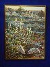 Lovers Point, Monterey Ca Triptych 1996 50x114 Mural Original Painting by Lau Chun - 2 Lovers Point, Monterey Ca Triptych 1996 50x114 Mural Original Painting by Lau Chun - 2