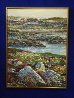 Lovers Point, Monterey Ca Triptych 1996 50x114 Mural Original Painting by Lau Chun - 3 Lovers Point, Monterey Ca Triptych 1996 50x114 Mural Original Painting by Lau Chun - 3
