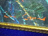 Lovers Point, Monterey Ca Triptych 1996 50x114 Mural Original Painting by Lau Chun - 1 Lovers Point, Monterey Ca Triptych 1996 50x114 Mural Original Painting by Lau Chun - 1