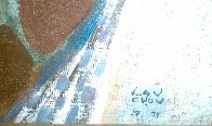 Untitled Reclining Woman 1975 49x31 Super Huge Original Painting by Lau Chun - 1 Untitled Reclining Woman 1975 49x31 Super Huge Original Painting by Lau Chun - 1