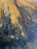 Towards the Golden Horizon 2026 38x38 - Framed Mixed Media on Canvas Original Painting by Joanna Cislak - 2