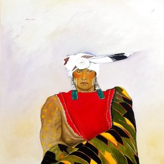 Prisoner 1990 40x40 Original Painting - C.J. Wells Prisoner 1990 40x40 Original Painting - C.J. Wells
