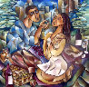Picnic Embellished AP Limited Edition Print by Stephanie Clair - 0