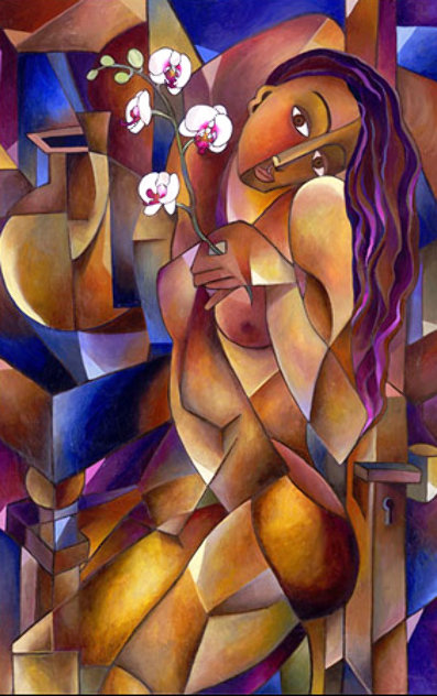 Behind the Door Limited Edition Print by Stephanie Clair