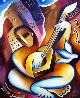 Guitar Player Limited Edition Print by Stephanie Clair - 0