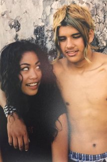Untitled (Tiffany Limos & Jonathan Velasquez) Unique 10x8 Photography - Larry Clark Untitled (Tiffany Limos & Jonathan Velasquez) Unique 10x8 Photography - Larry Clark