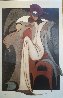 La Femme D' Arlequity 48x32 Huge Original Painting by Jean Claude Gaugy - 0