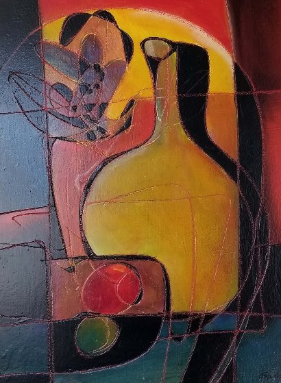Yellow Jug 32x26 by Jean Claude Gaugy - For Sale on Art Yellow Jug 32x26 by Jean Claude Gaugy - For Sale on Art