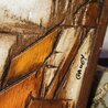 Untitled Street Scene 1982 22x25 Early Carved Wood Wall Sculpture Sculpture by Jean Claude Gaugy - 5