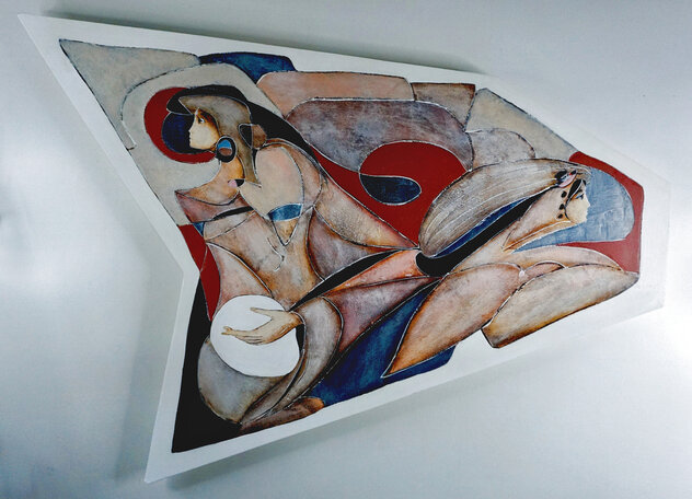 Untitled Portrait 42x35 - Huge by Jean Claude Gaugy - For Sale on