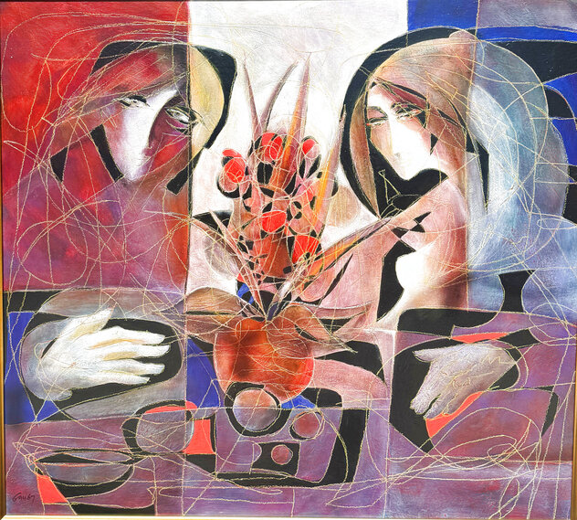 Untitled Painting - 58x58 by Jean Claude Gaugy - For Sale on Art