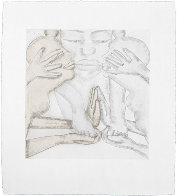 Geography Suite of 4 1992 Limited Edition Print by Francesco Clemente - 1 Geography Suite of 4 1992 Limited Edition Print by Francesco Clemente - 1