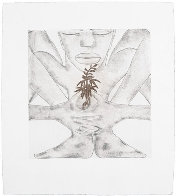Geography Suite of 4 1992 Limited Edition Print by Francesco Clemente - 3 Geography Suite of 4 1992 Limited Edition Print by Francesco Clemente - 3