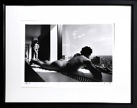 Man And Woman At Window 1980 Photography by Lucien Clergue - 1 Man And Woman At Window 1980 Photography by Lucien Clergue - 1