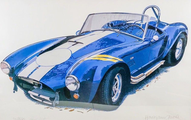 1966 427 Cobra Limited Edition Print by Harold James Cleworth