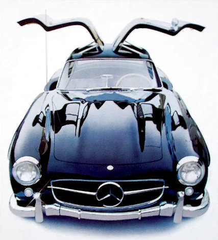 1955 Mercedes 300SL Gullwing 1970 Limited Edition Print - Harold James Cleworth