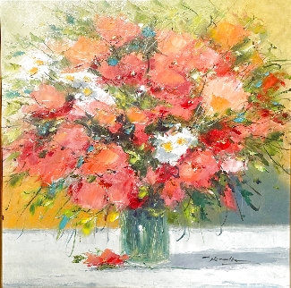 Sweet Blossom 24x24 Original Painting - Christian Nesvadba Sweet Blossom 24x24 Original Painting - Christian Nesvadba
