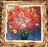Untitled Floral 2005 45x45 - Huge Original Painting by Christian Nesvadba - 1