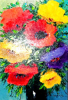 Untitled Floral 2003 48x36 - Huge Original Painting by Christian Nesvadba - 0