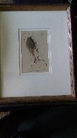 Untitled Drawing 1936 20x15 Drawing by Jean Cocteau - 2 Untitled Drawing 1936 20x15 Drawing by Jean Cocteau - 2