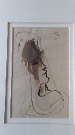 Untitled Drawing 1936 20x15 Drawing by Jean Cocteau - 5 Untitled Drawing 1936 20x15 Drawing by Jean Cocteau - 5
