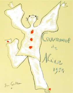 Carnaval De Nice 1954 Limited Edition Print - Jean Cocteau Carnaval De Nice 1954 Limited Edition Print - Jean Cocteau