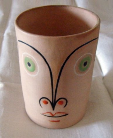 Untitled Ceramic Cup 1958 Sculpture - Jean Cocteau
