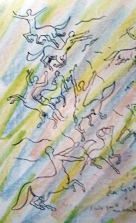 Les Centaures 1957 Limited Edition Print - Jean Cocteau Les Centaures 1957 Limited Edition Print - Jean Cocteau