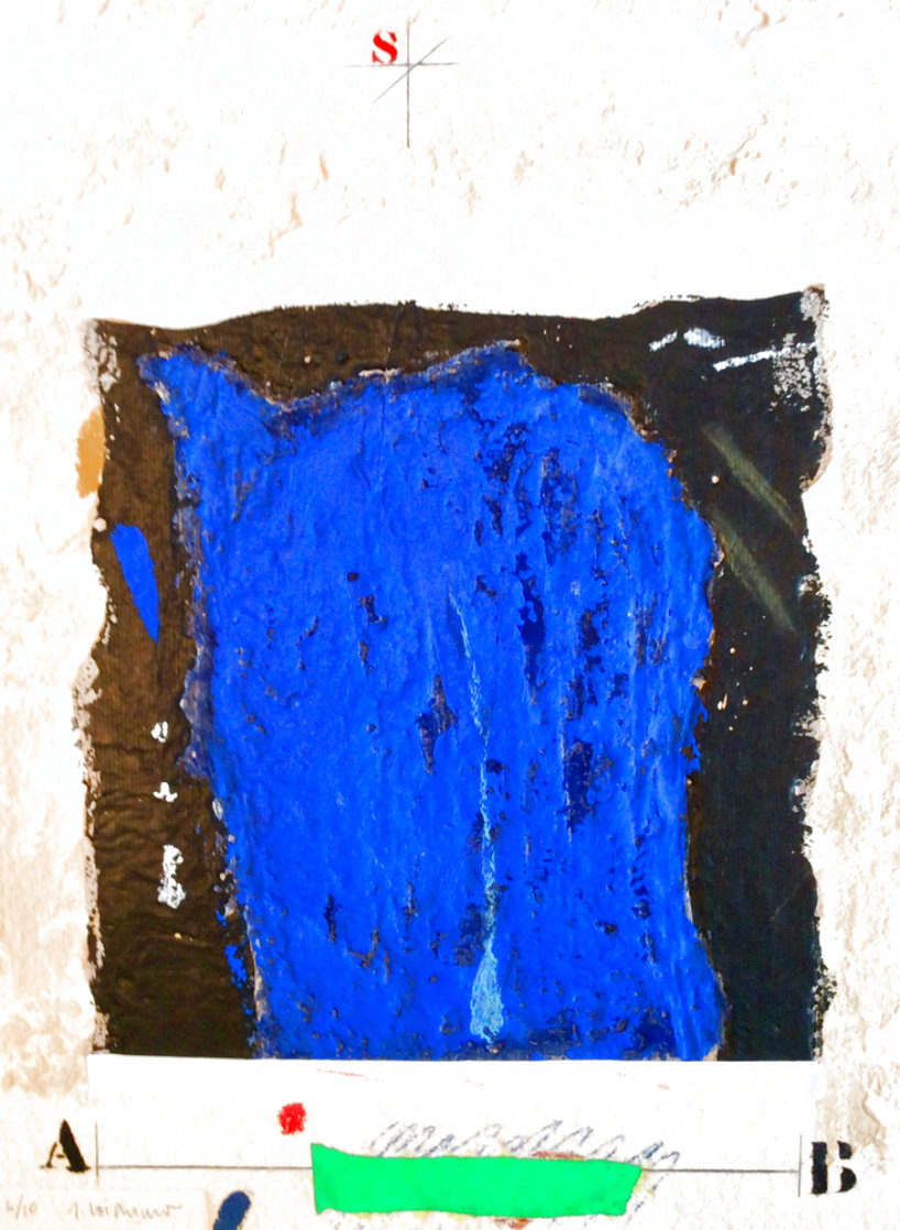 Etude Masse Bleue Limited Edition Print by James Coignard Etude Masse Bleue Limited Edition Print by James Coignard