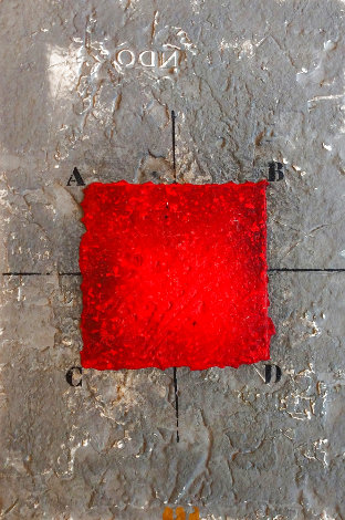 Les Positionmenta Rouge Limited Edition Print - James Coignard