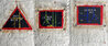 Les Integrations Carborundum: Jaune, Vert, Bleu Suite of 3 1985 in Portfolio Limited Edition Print by James Coignard - 0