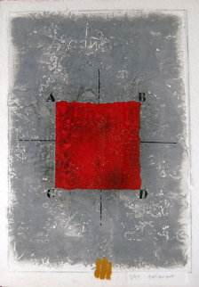 Les Positionments Rouge Limited Edition Print - James Coignard Les Positionments Rouge Limited Edition Print - James Coignard