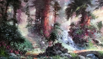 Alone in the Woods Embellished 2008 Limited Edition Print - James Coleman Alone in the Woods Embellished 2008 Limited Edition Print - James Coleman